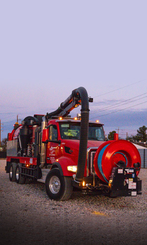 Combo sewer vacuum and jetting